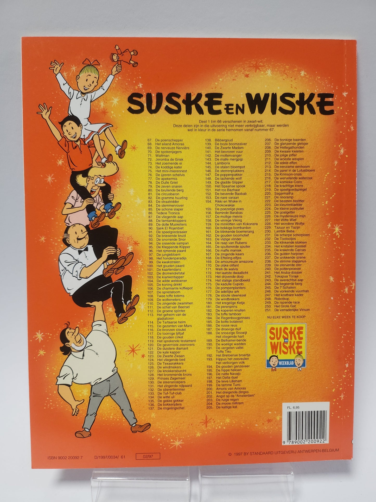 251: de Verraderlijke Vinson Suske en Wiske - Suske en Wiske