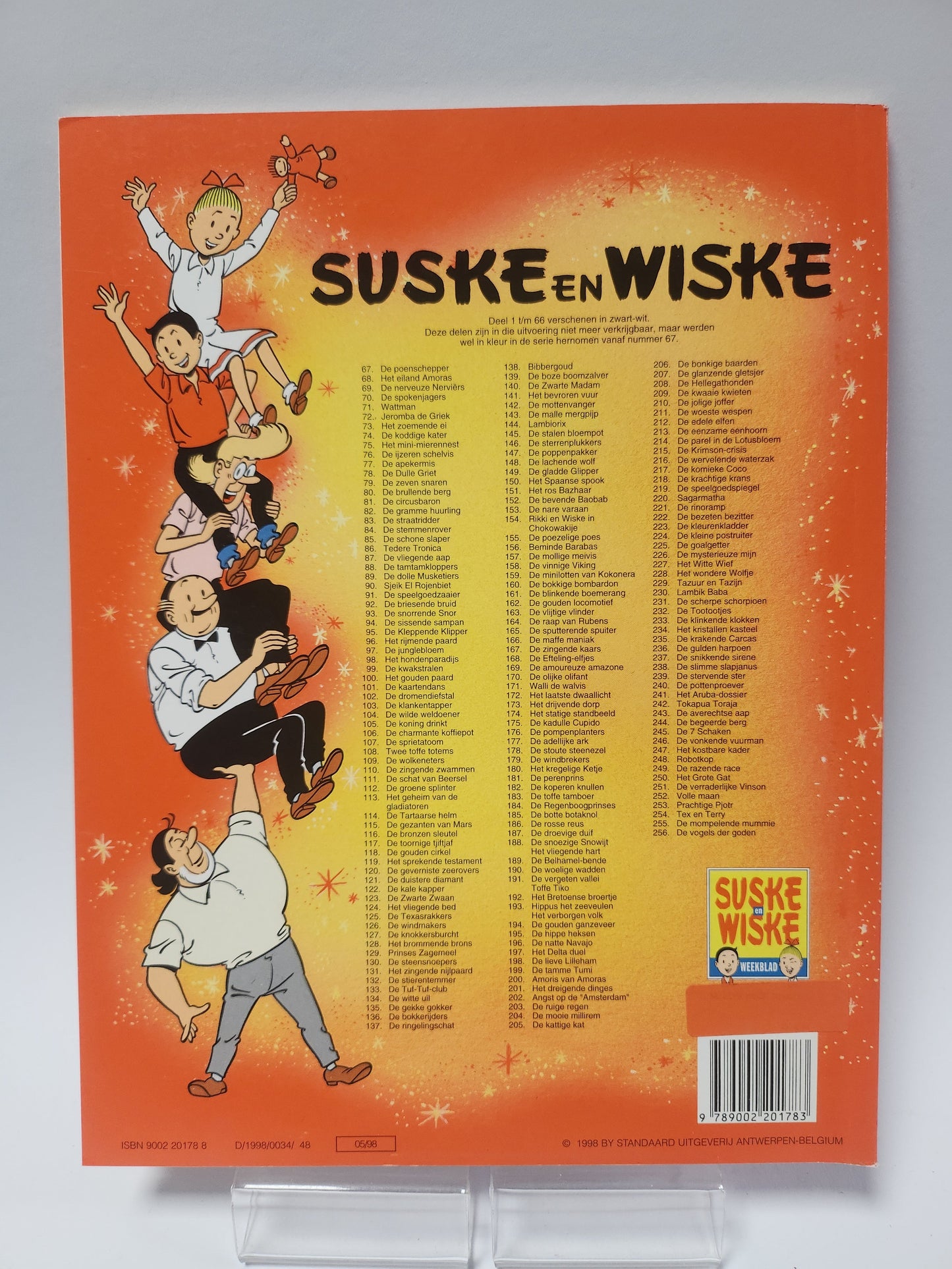 256: de Vogels der Goden Suske en Wiske - Suske en Wiske