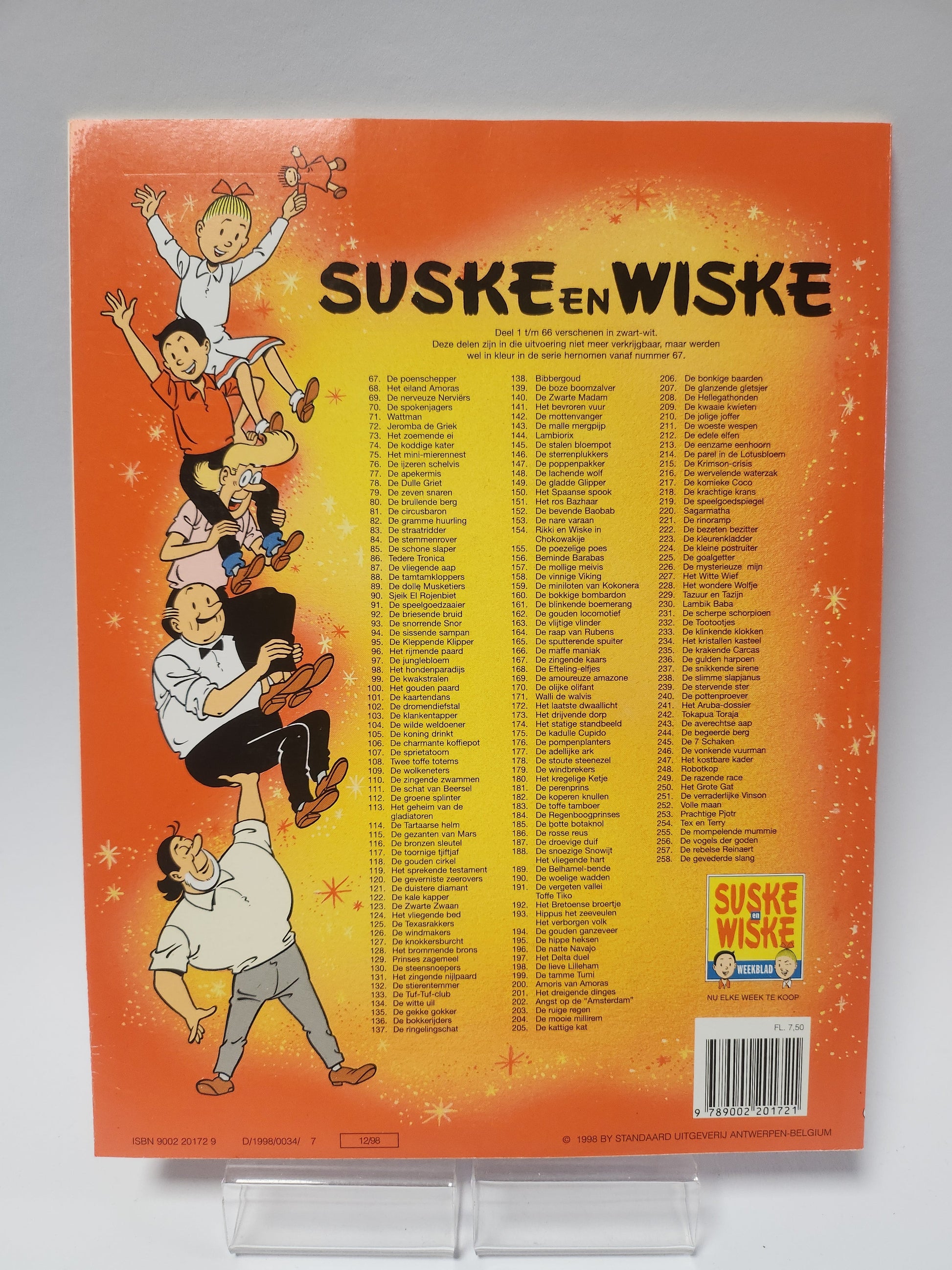 258: de Gevederde Slag Suske en Wiske - Suske en Wiske