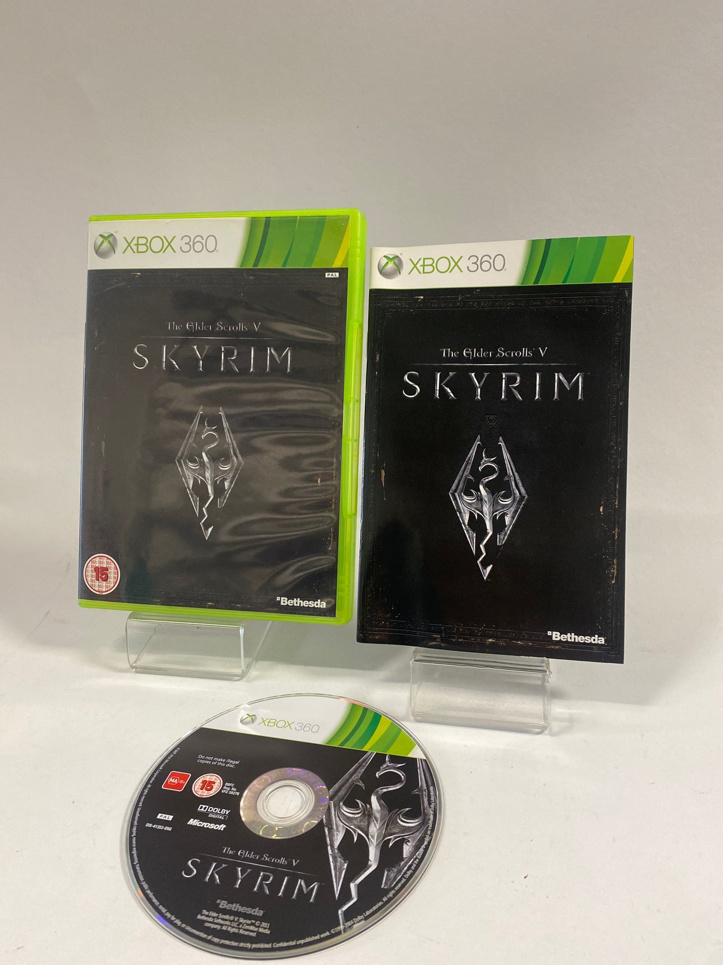 The Elder Scrolls V Skyrim American Cover Xbox 360