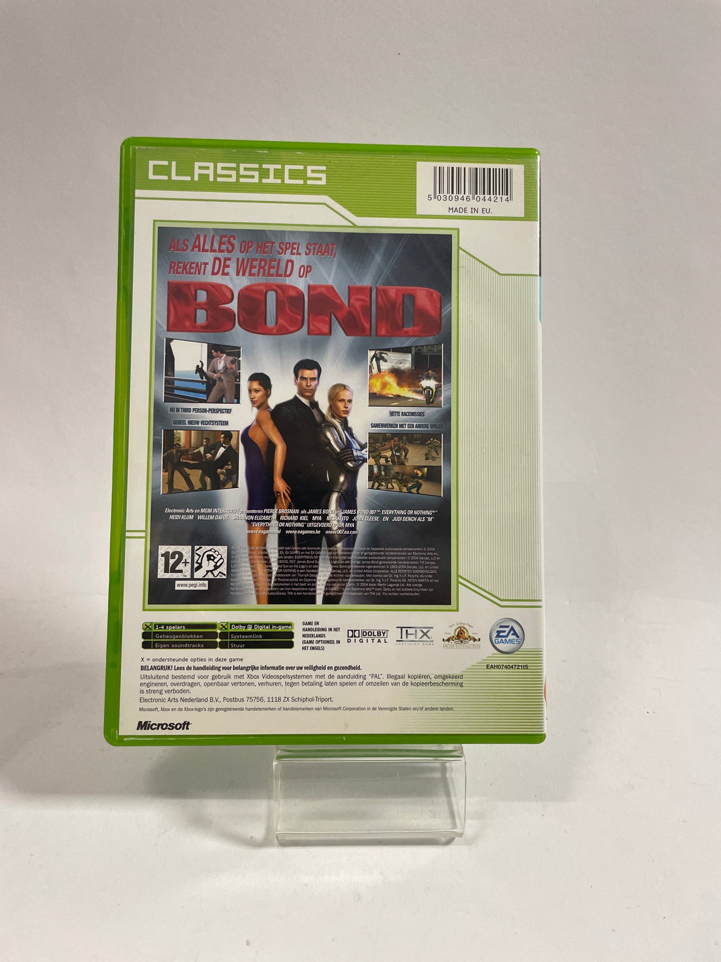 007 Everything Or Nothing Classics (No Book) Xbox Original