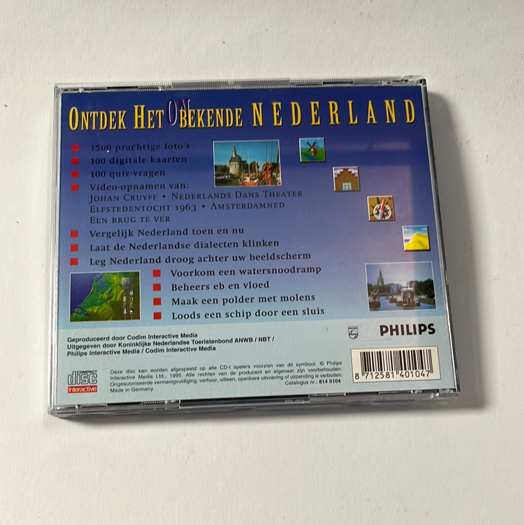 Ontdek het (On)bekende Nederland Philips CD-i