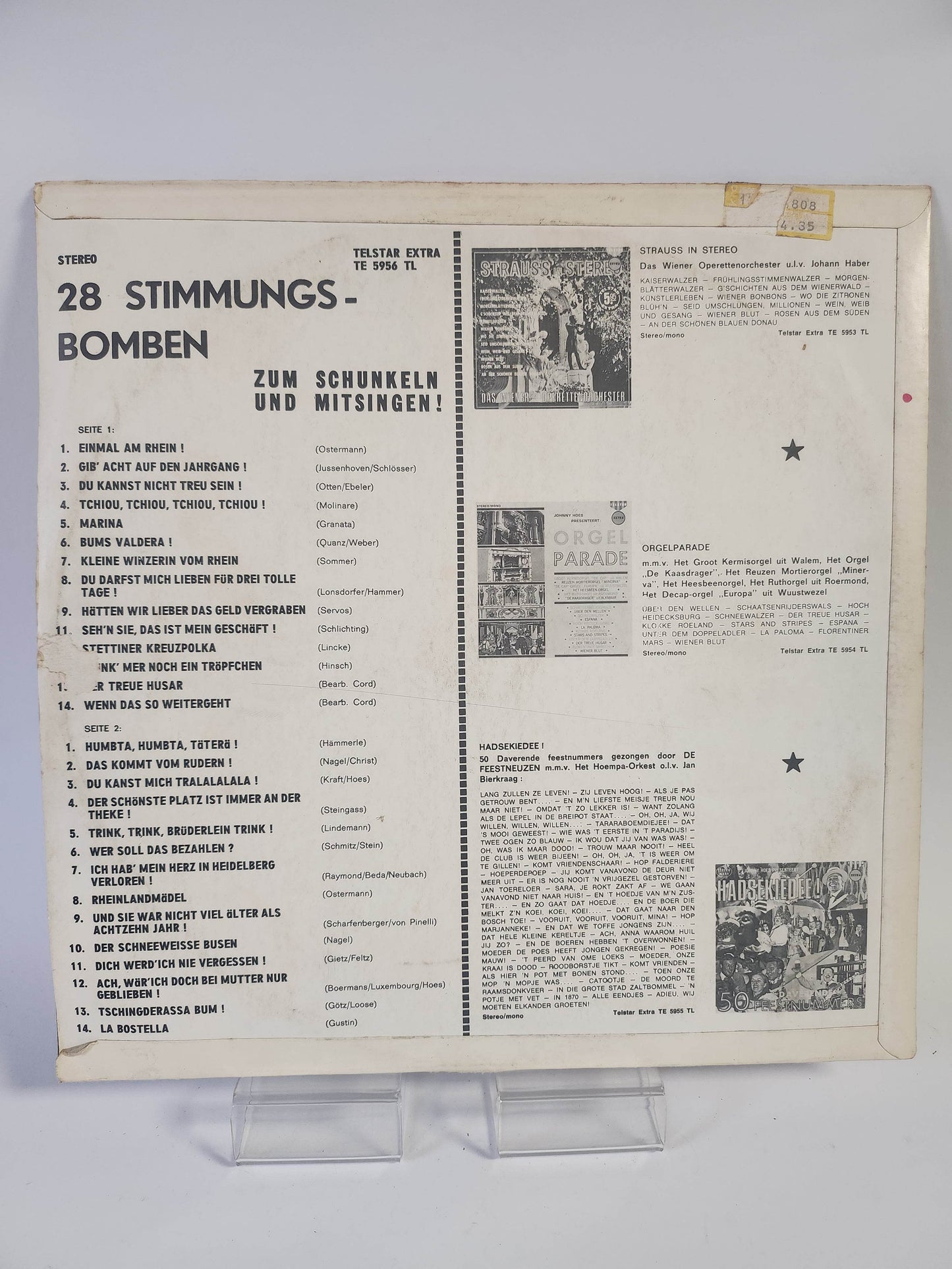 28 Stimmungs Bomben LP Vinyl - Feniks Gameshop