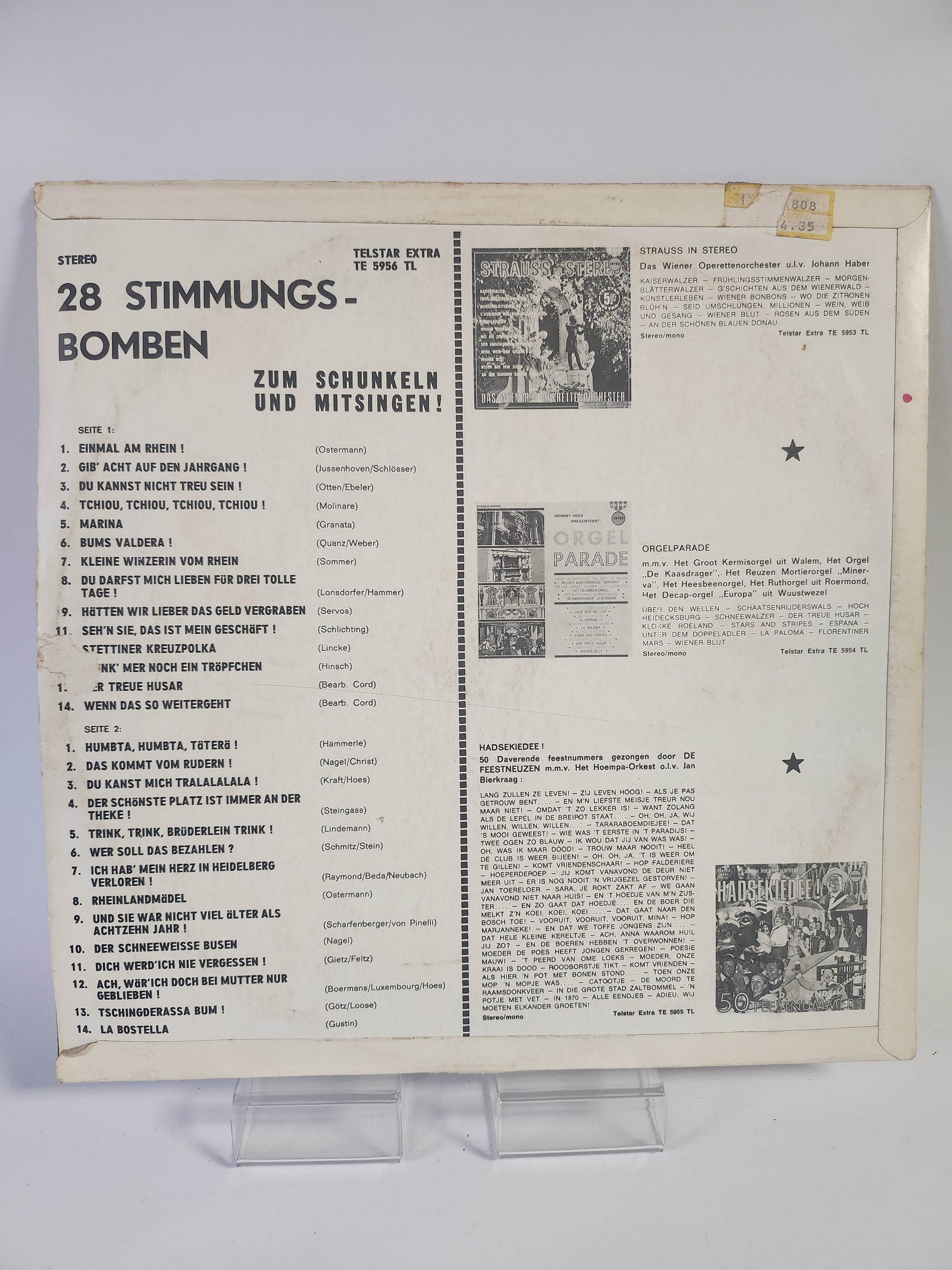 28 Stimmungs Bomben LP Vinyl - Feniks Gameshop