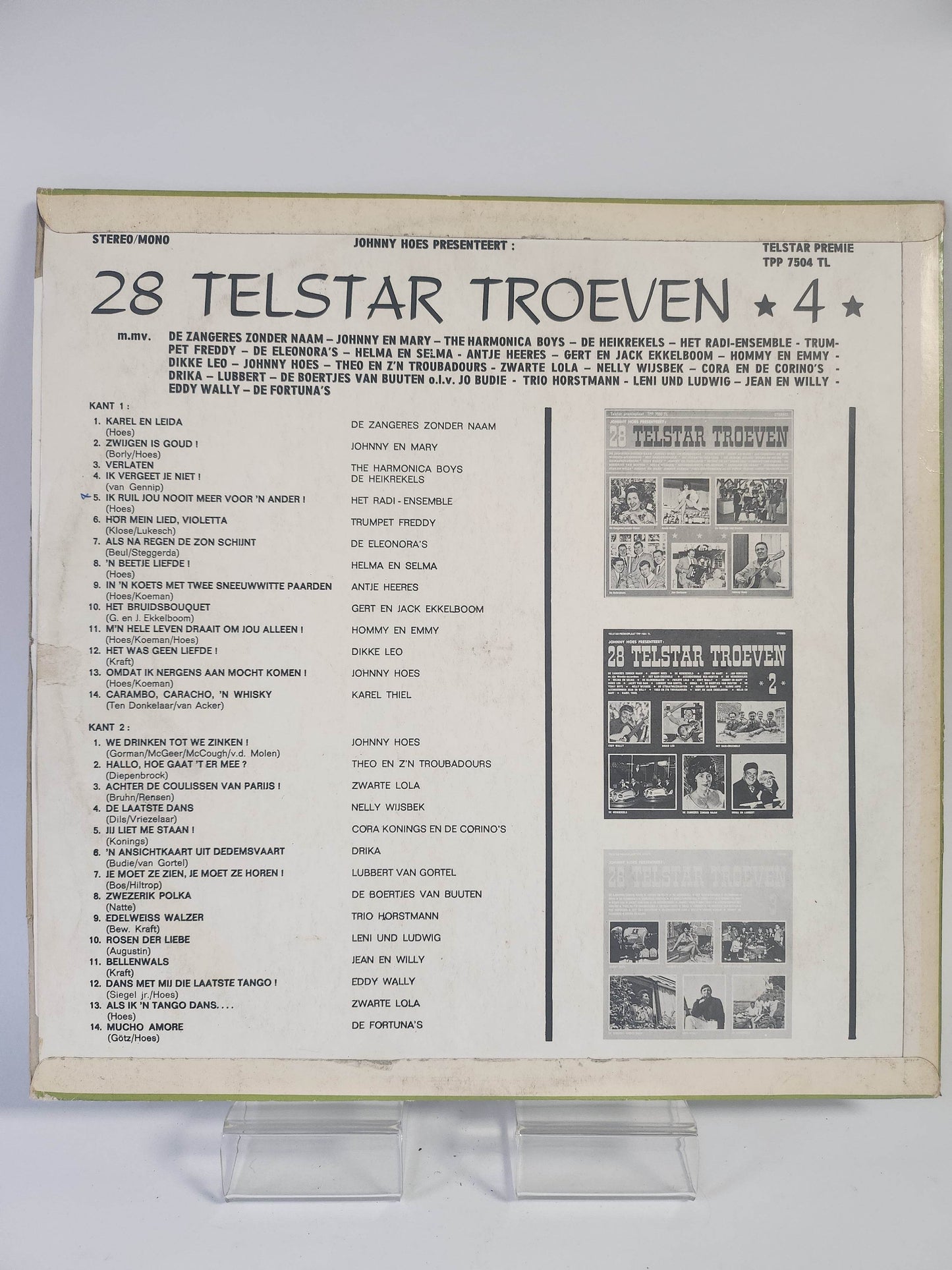 28 Telstar Troeven 4 LP Vinyl - Feniks Gameshop