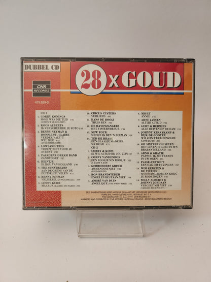 28 x Goud Dubbel CD - Cd