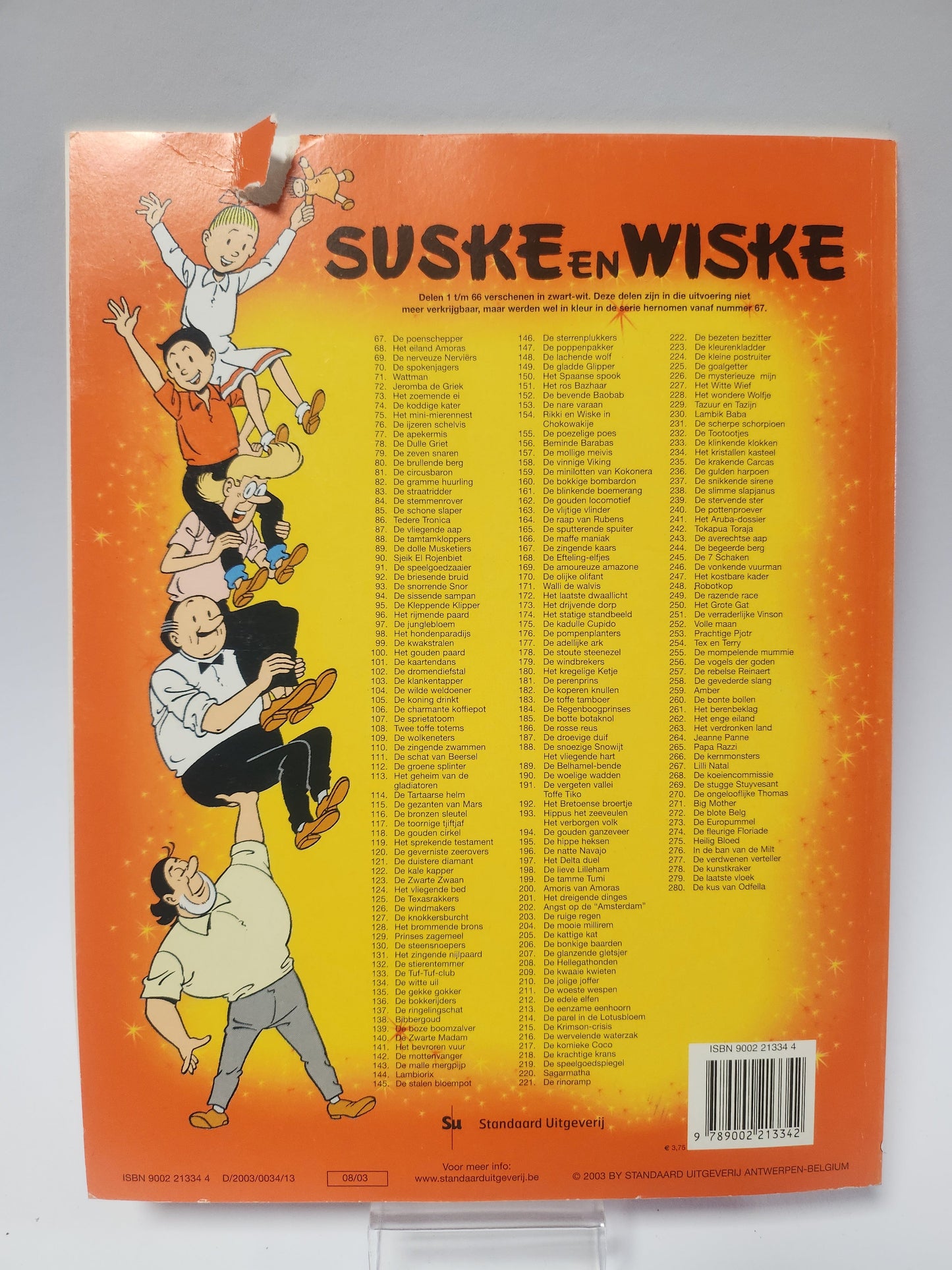 280: de Kus van Odfella Suske en Wiske - Suske en Wiske