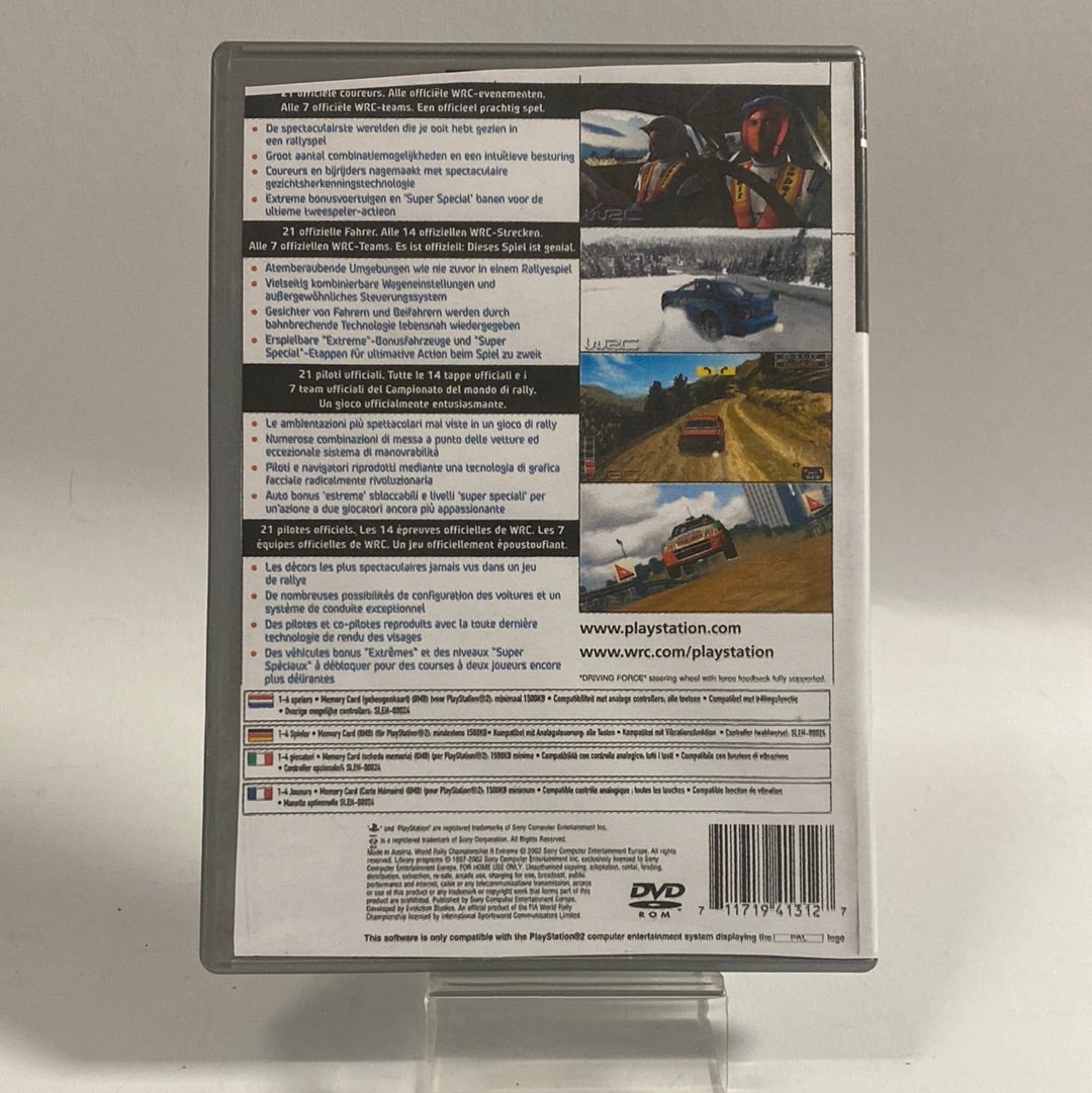 WRC II Extreme Playstation 2 (Copy Cover)