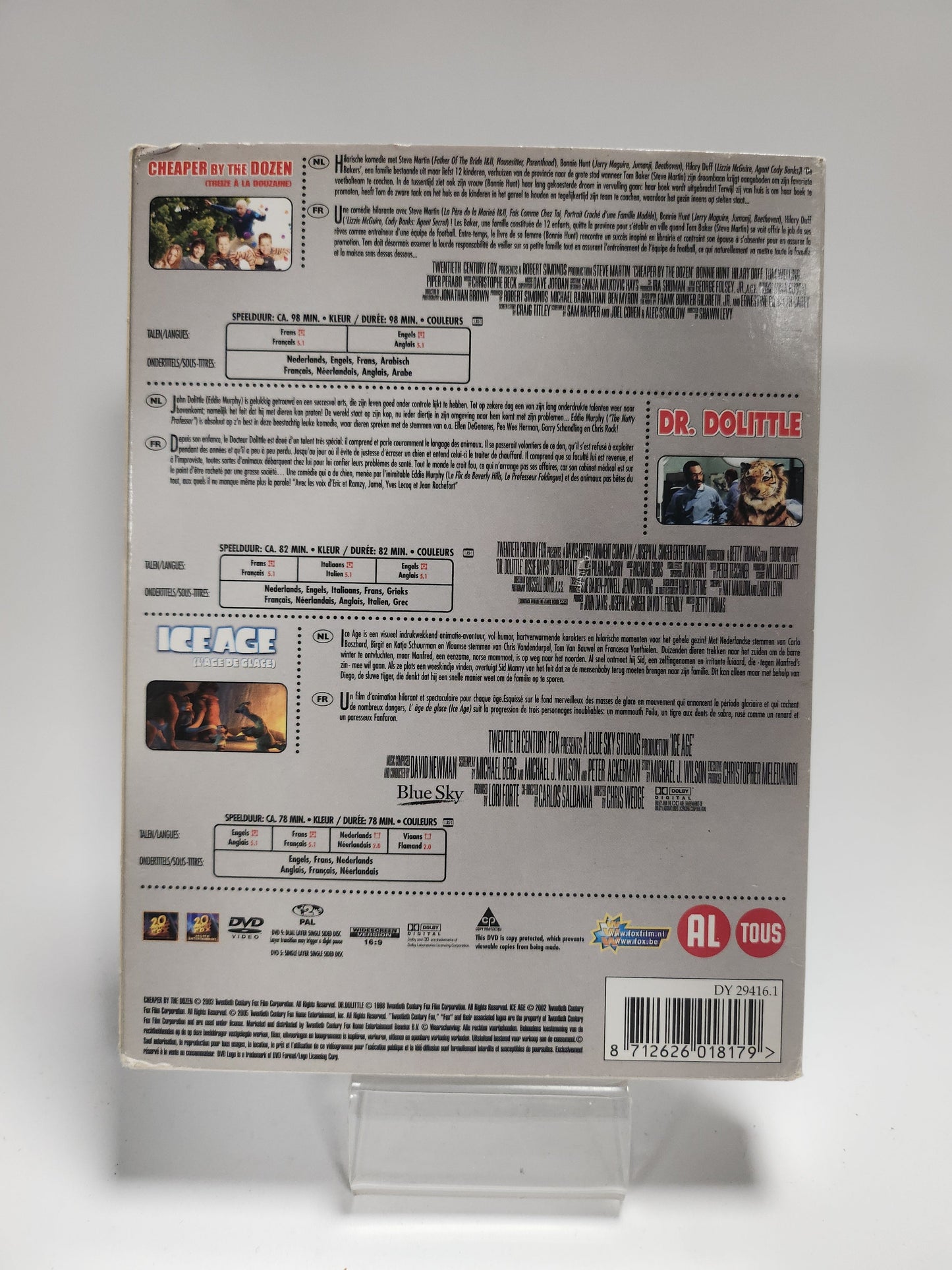 3 in 1 Dvd Box - Dvd Volwassenen