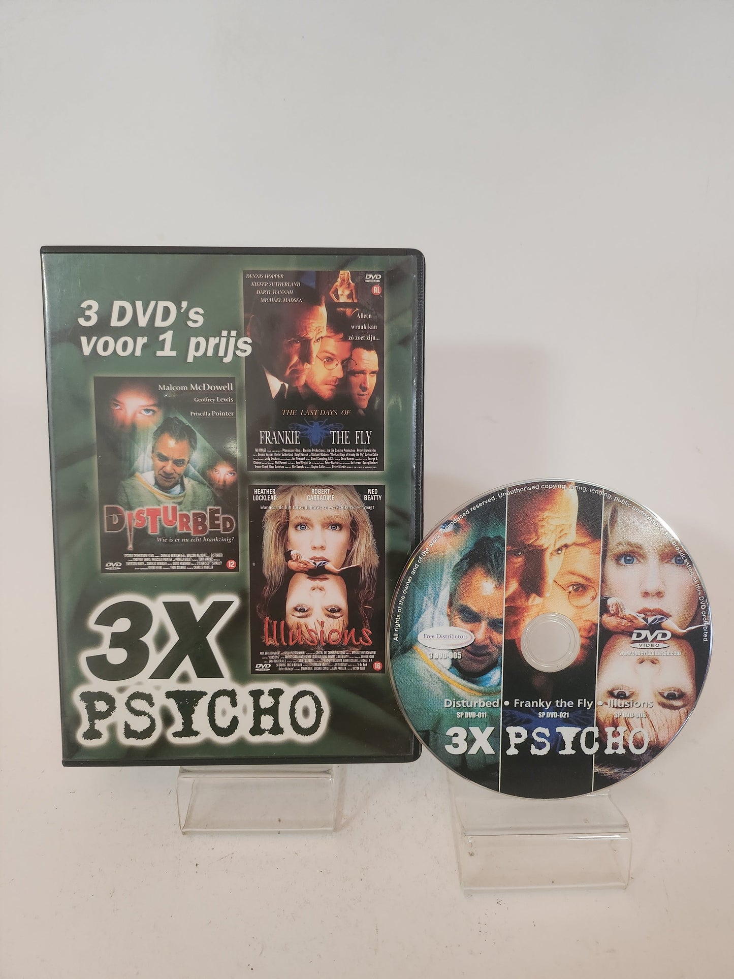 3 x Psycho DVD Box - Dvd Volwassenen