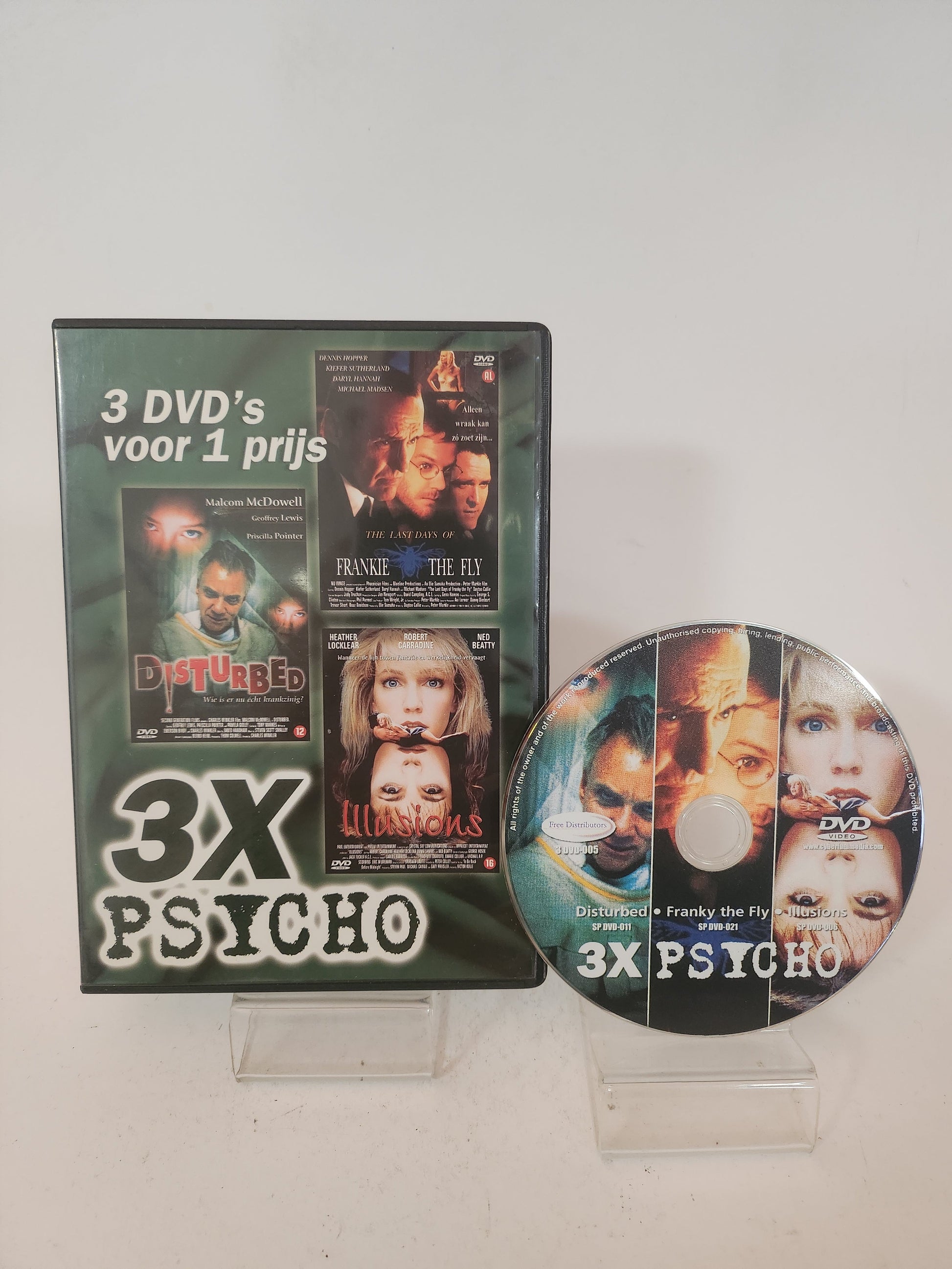 3 x Psycho DVD Box - Dvd Volwassenen