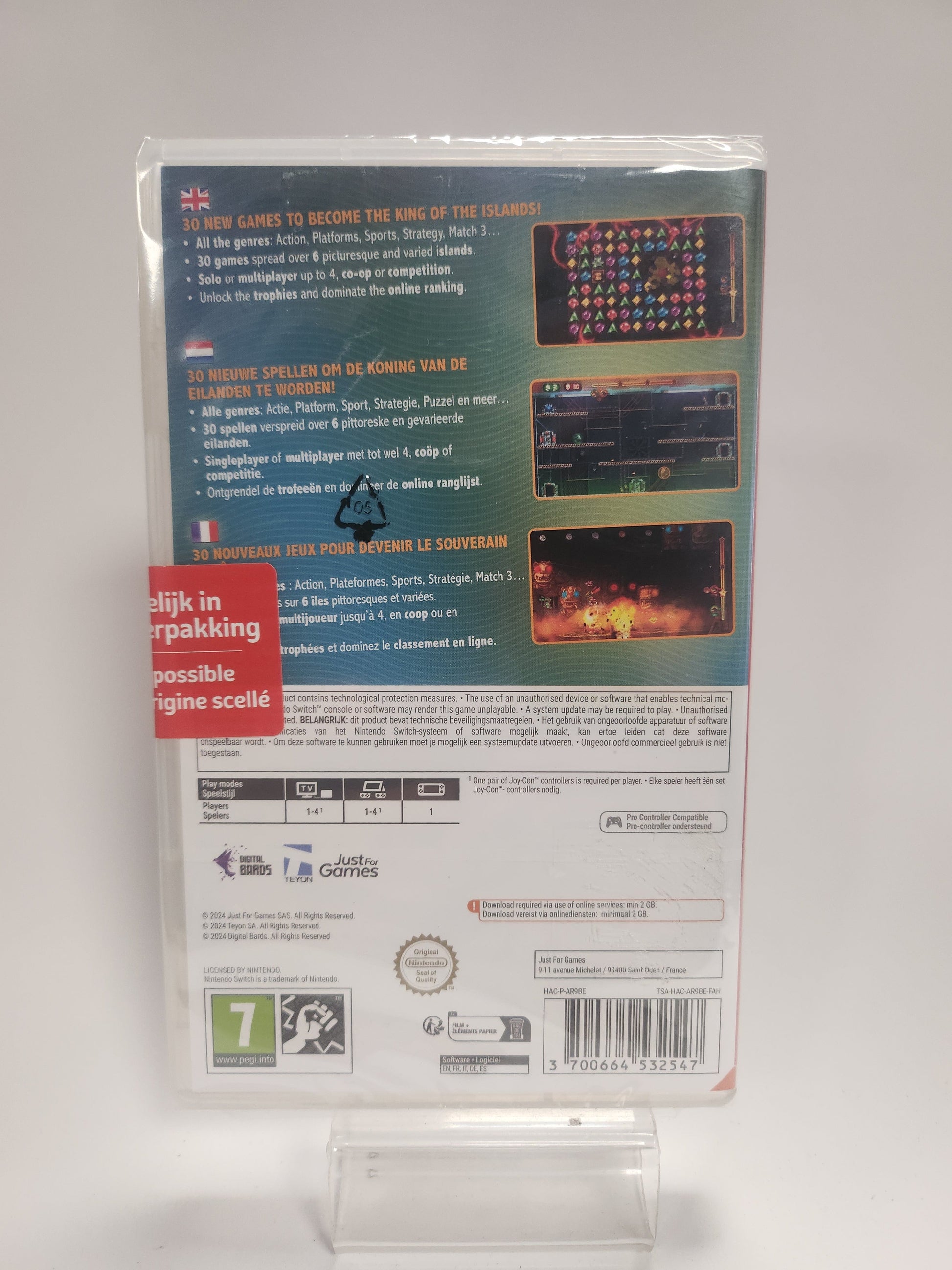 30 in 1 Game Collection Volume 2 Sealed Nintendo Switch - Nintendo Switch Games