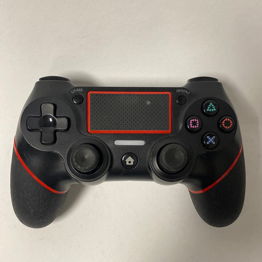 Zwart/Rood Controller Playstation 4