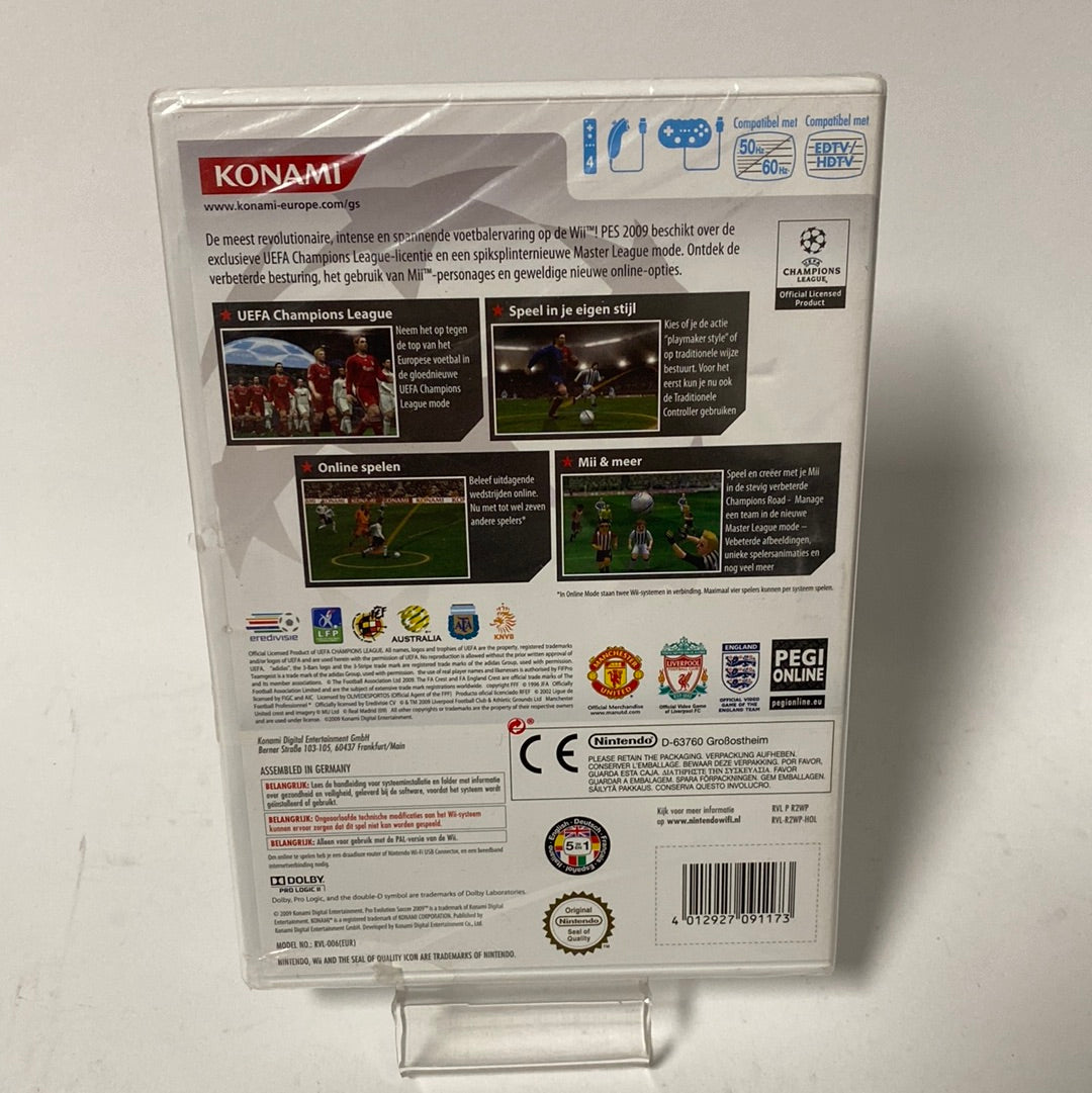 PES 2009 Pro Evolution Soccer Nintendo Wii