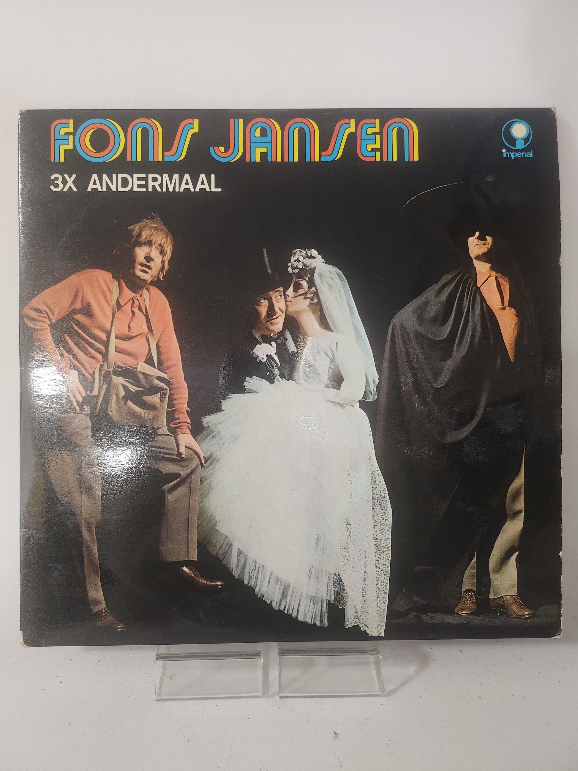 3x Andermaal: Fons Jansen LP Vinyl - Lp Vinyl