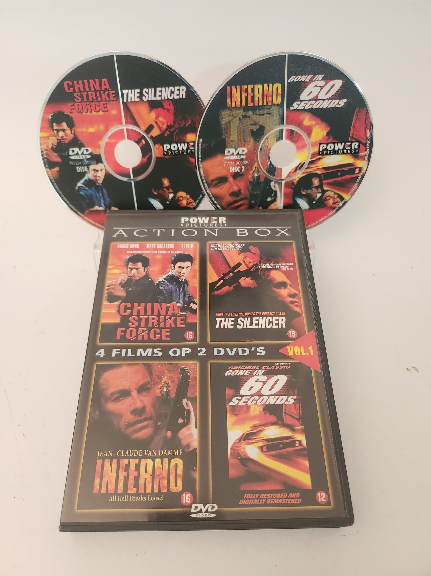 4 Films DVD Box - Dvd Volwassenen