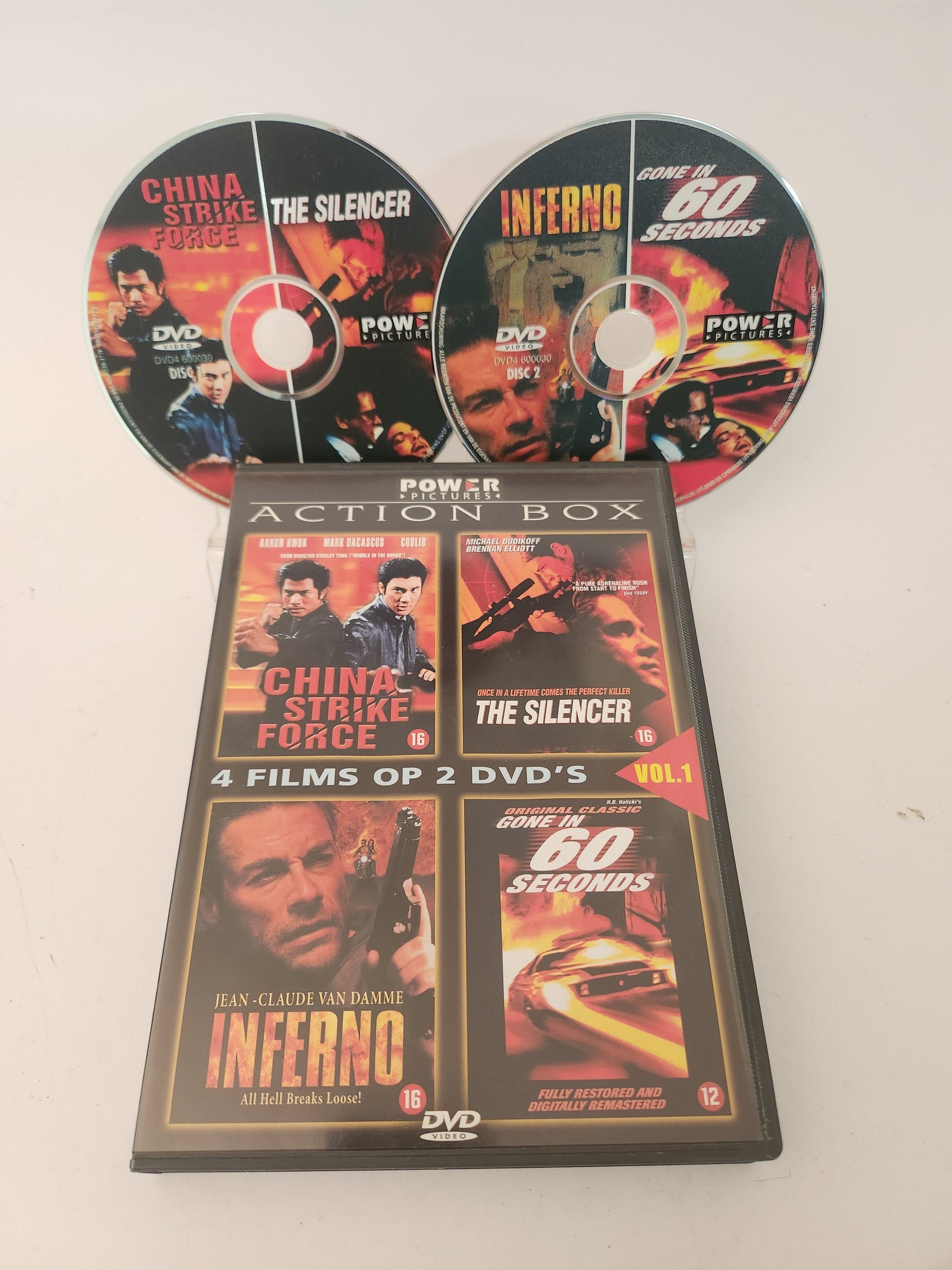 4 Films DVD Box - Dvd Volwassenen