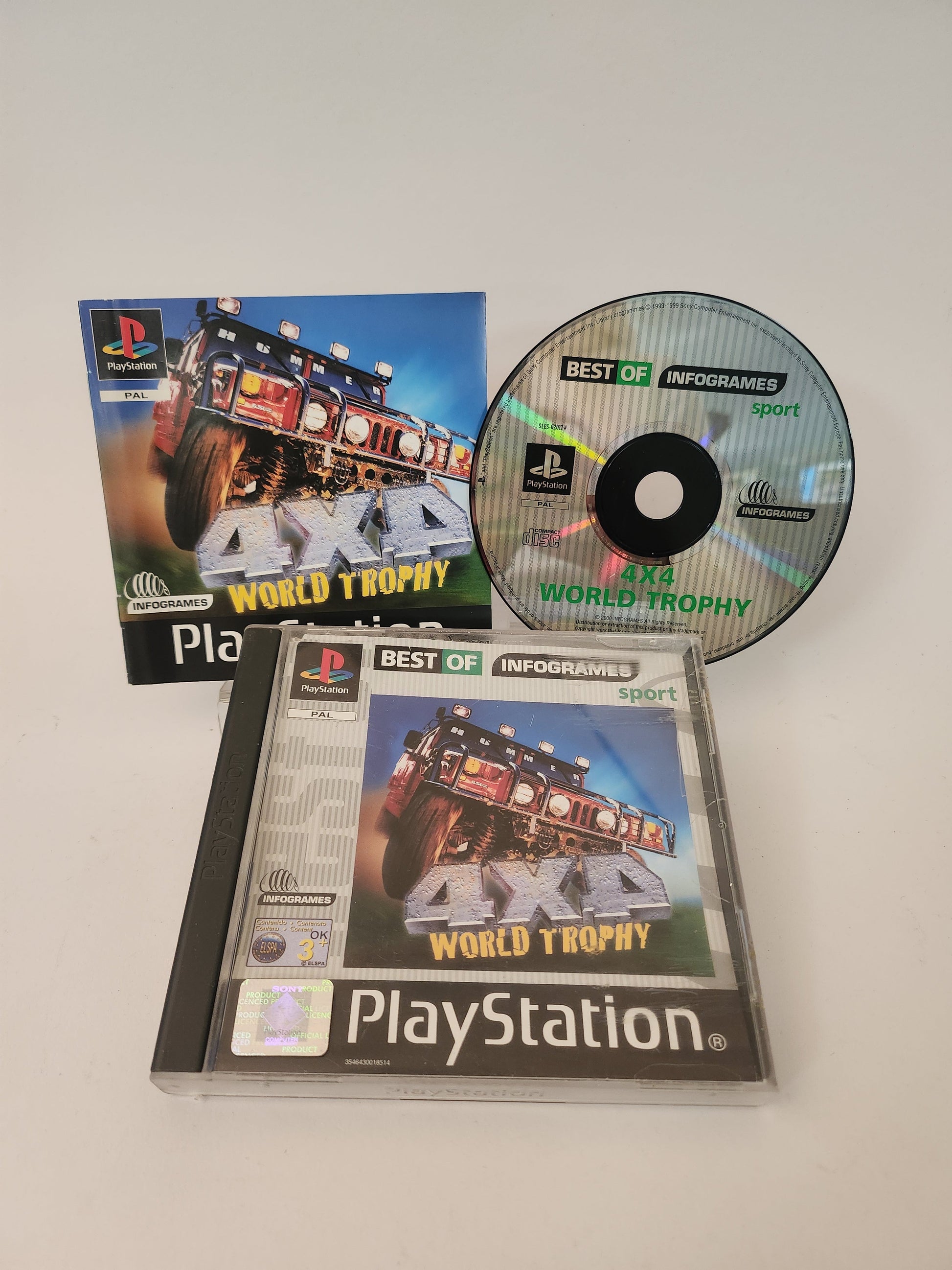 4 x 4 World Trophy Playstation 1 - Playstation 1 Games