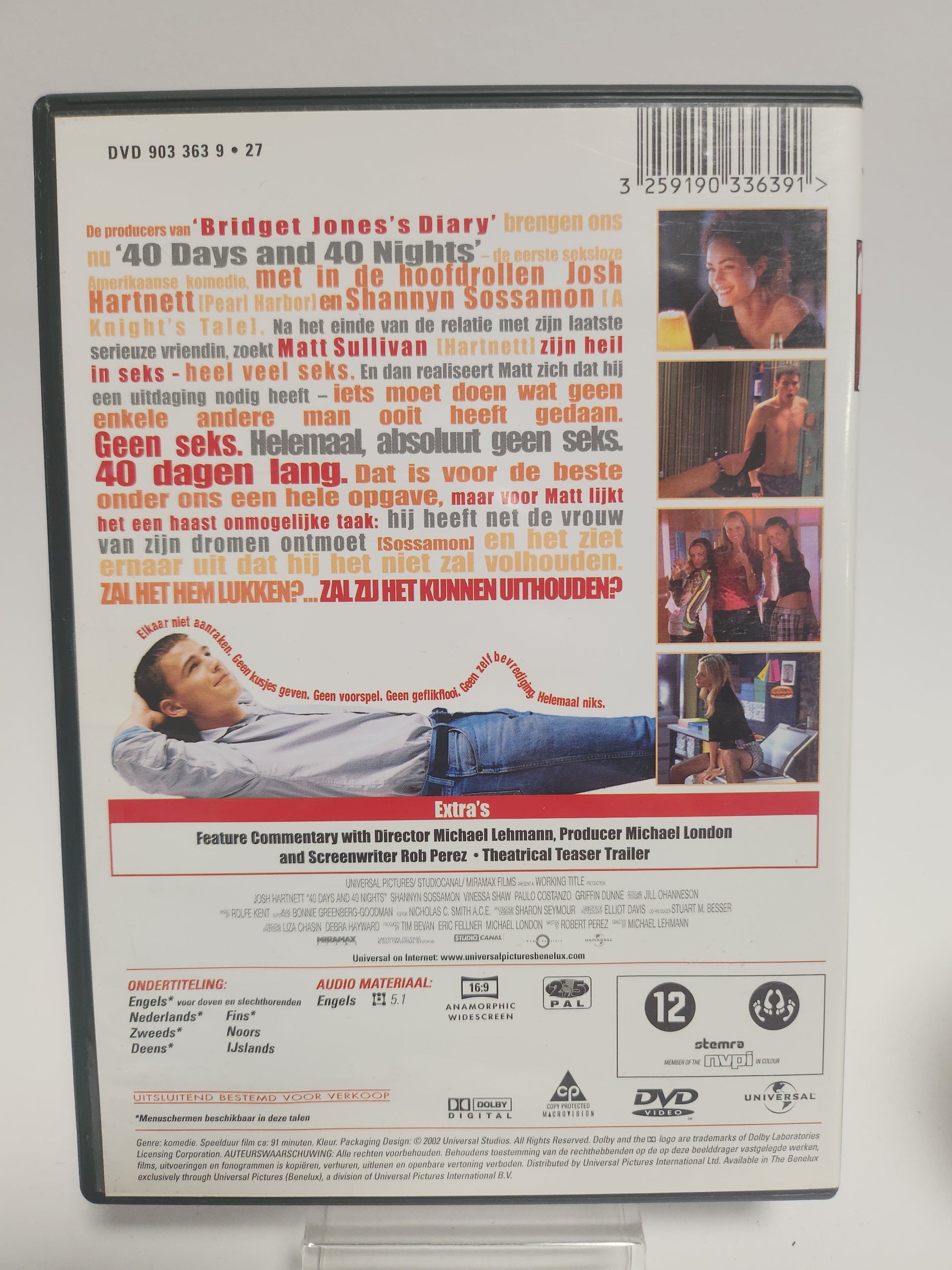 40 Days and 40 Night Dvd - Dvd Volwassenen