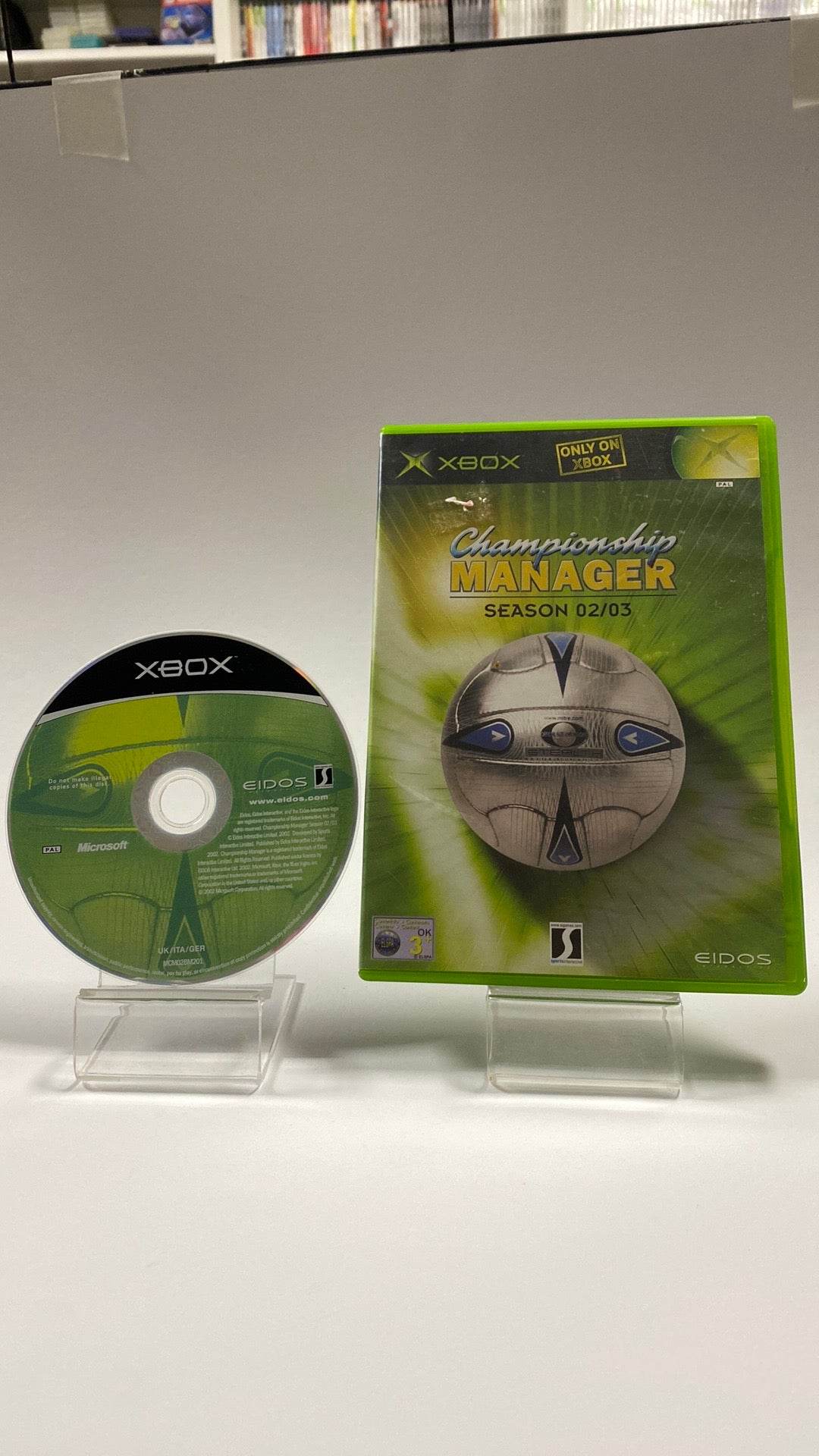 Championship Manager Season 02/03 (No Book) Xbox Original - Feniks Gameshop