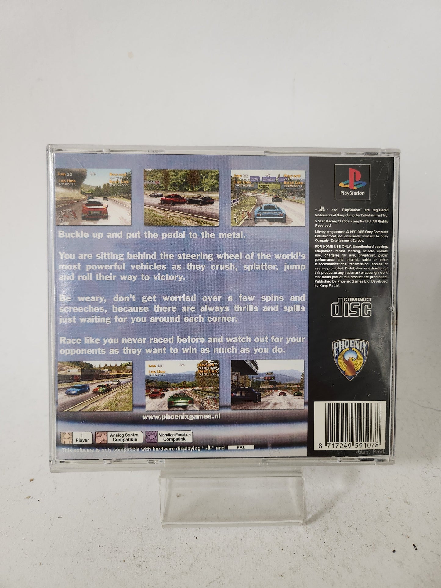 5 Star Racing (No Book) PlayStation 1 - Playstation 1 Games