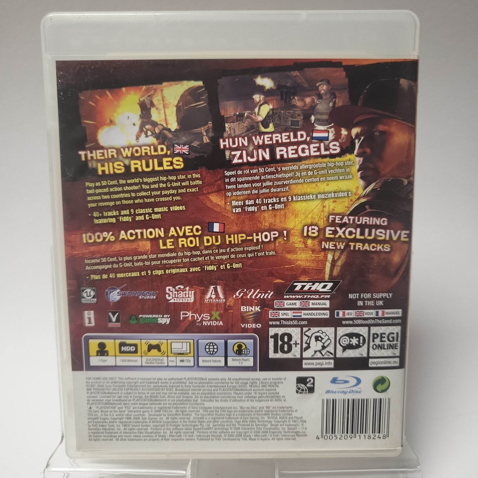 50 Cent Blood on the Sand Playstation 3 - Feniks Gameshop