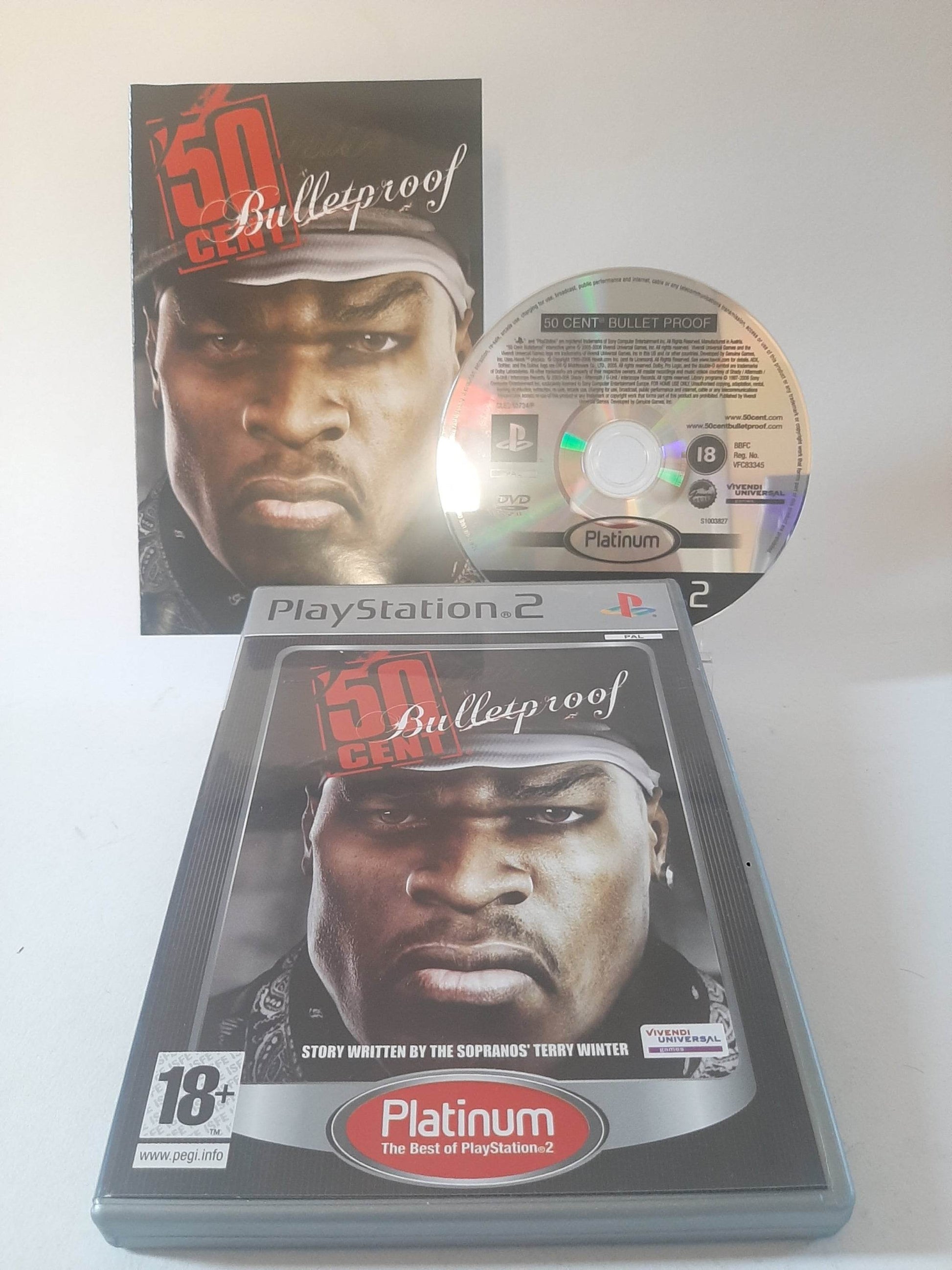 50 Cent Bulletproof Platinum Playstation 2 - Feniks Gameshop