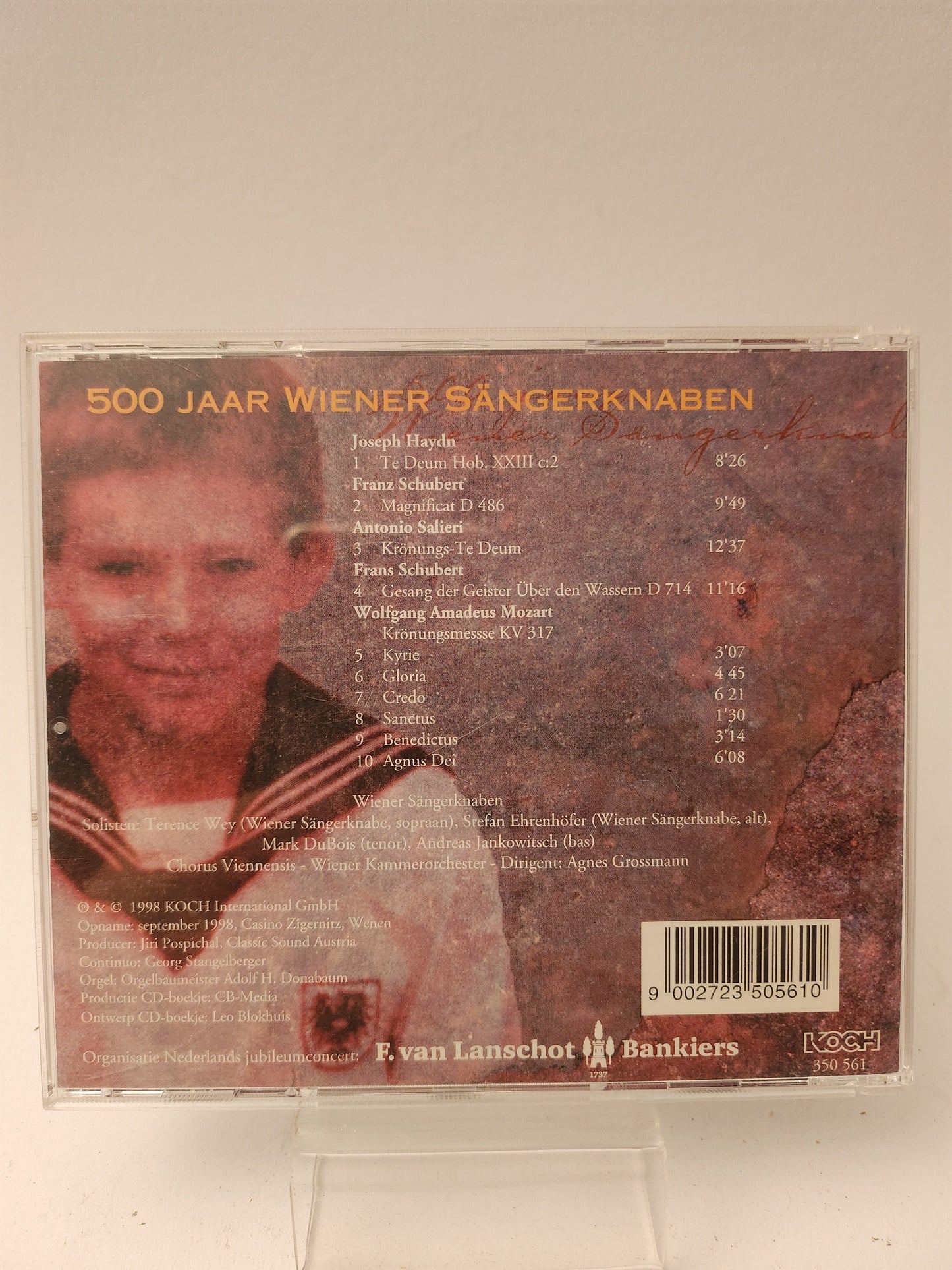 500 Jaar Wiener Sängerknaben CD - Cd