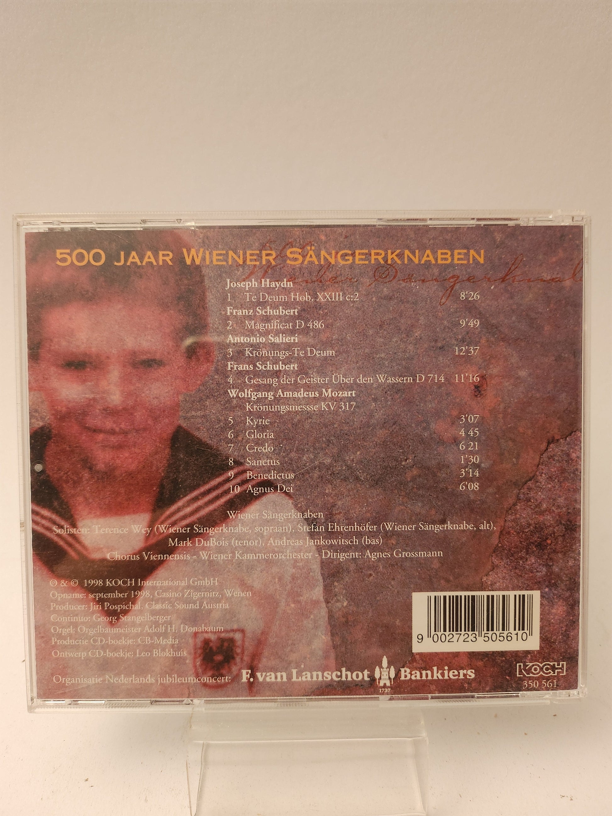500 Jaar Wiener Sängerknaben CD - Cd