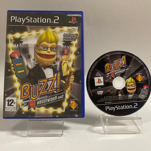 Buzz! Hollywood Quiz Playstation 2 (Copy Cover)