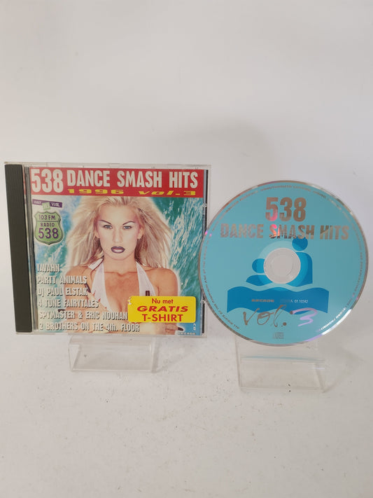 538 Dance Smash Hits 1996 Volume 3 CD - Cd
