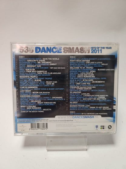 538 Dance Smash Hits of the Year 2011 Dubbel CD - Cd
