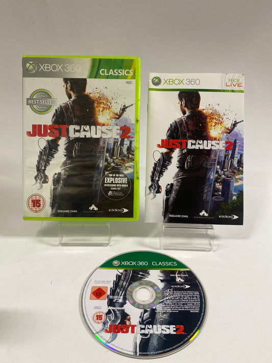 Just Cause 2 Classics Best Seller Am. Cover Xbox 360