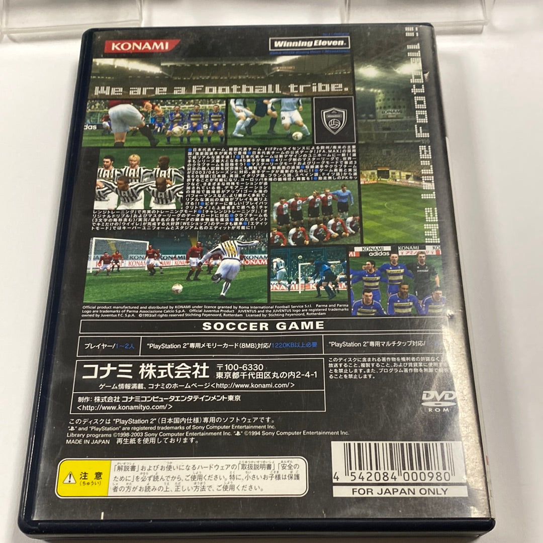 Winning Eleven International 7 (Japanse Cover) Playstation 2