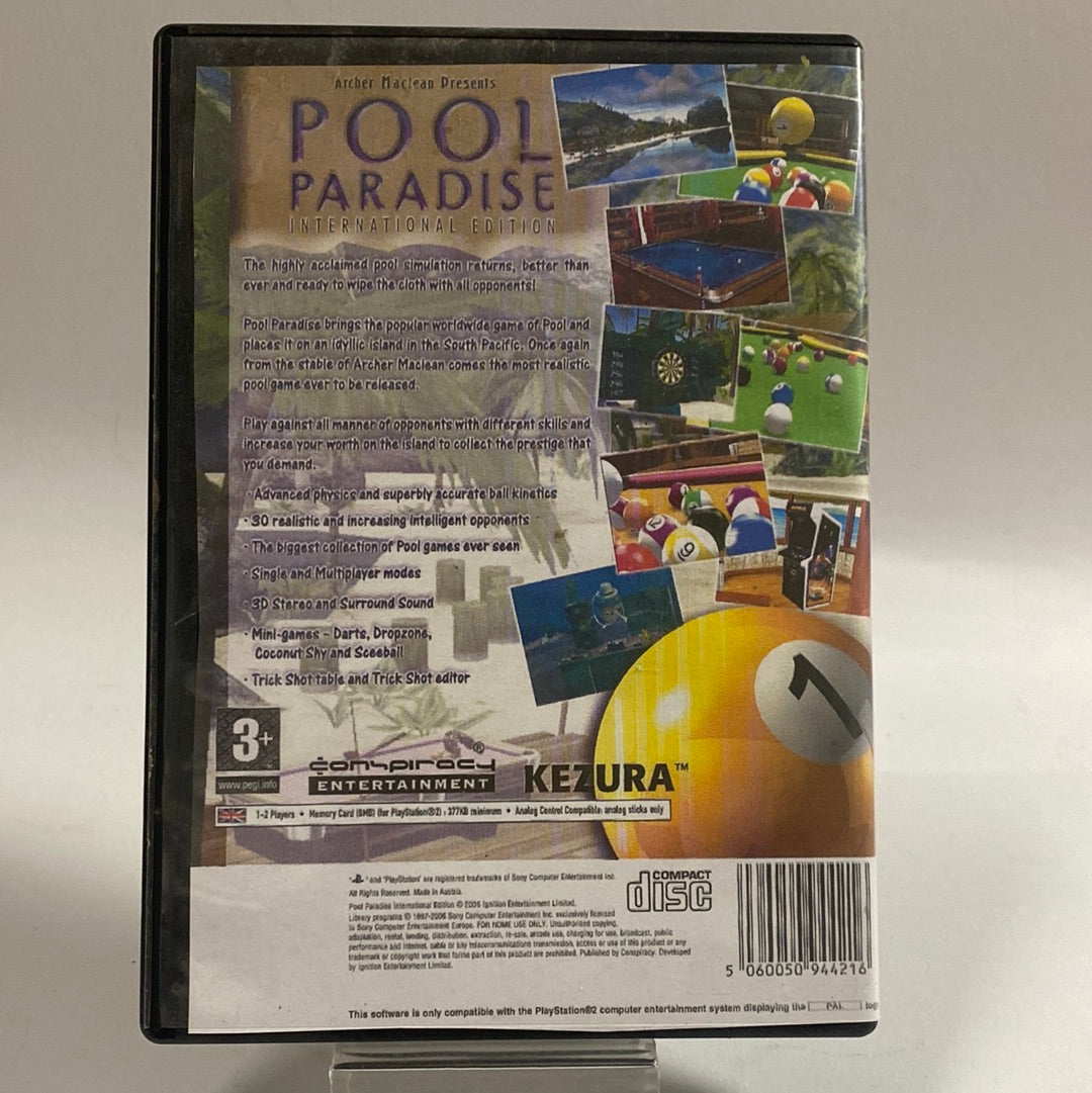 Pool Paradise Playstation 2 (Copy Cover)