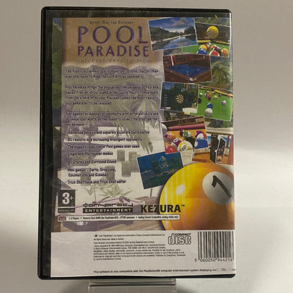 Pool Paradise Playstation 2 (Copy Cover)