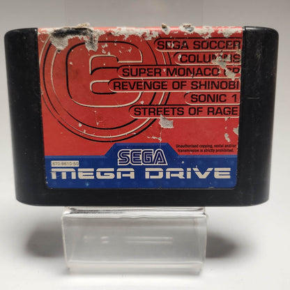6 in 1 Sega Mega Drive - Feniks Gameshop