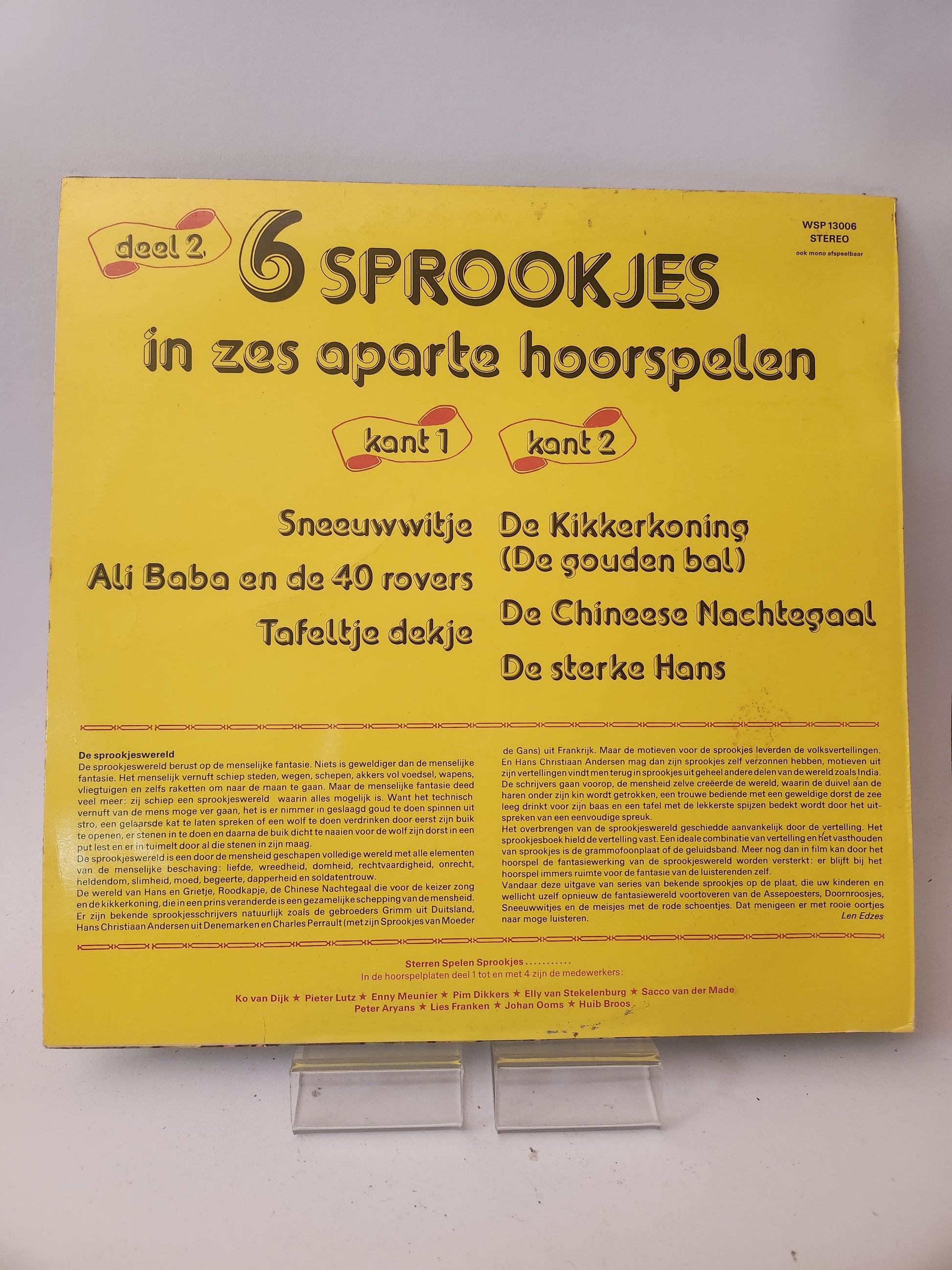 6 Sprookjes Deel 2 In 6 Aparte Hoorspellen LP Vinyl - Lp Vinyl