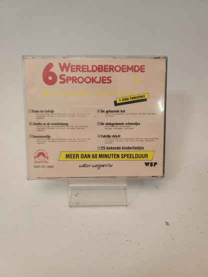 6 Wereldberoemde Sprookjes + 25 Bekende Kinderliedjes Deel 1 CD - Cd