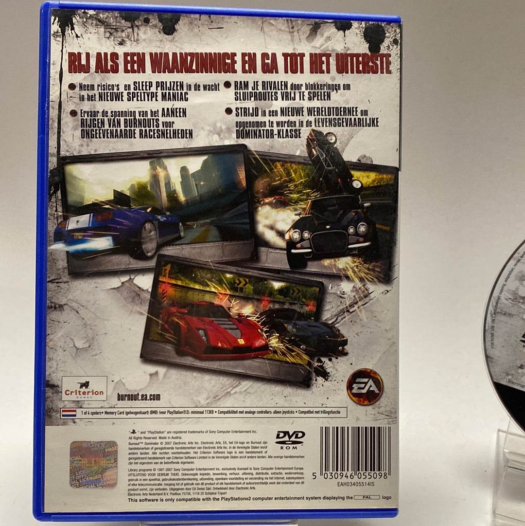 Burnout Dominator Playstation 2 - Feniks Gameshop