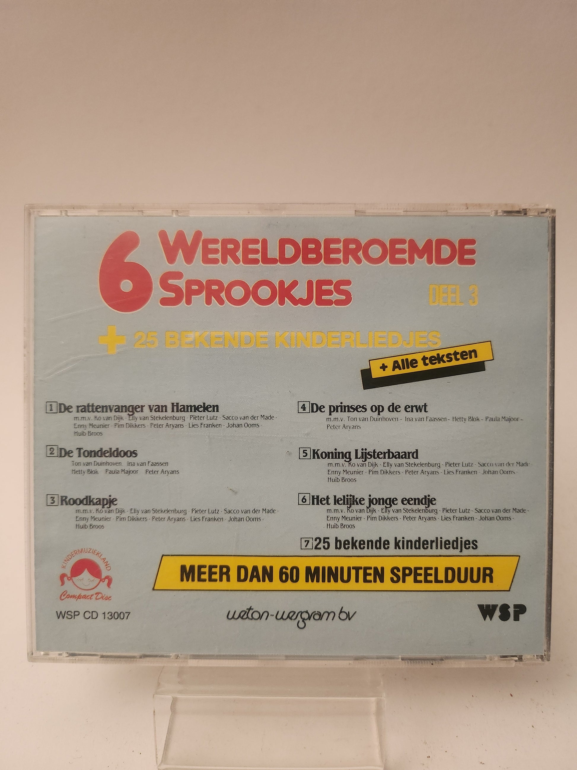 7 Wereldberoemde Sprookjes + 25 Bekende Kinderliedjes CD - Cd