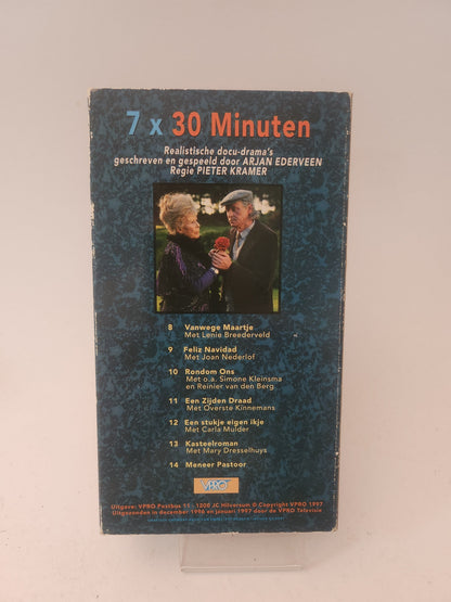 7 x 30 minuten: Arjan Ederveen VHS - VHS Volwassenen