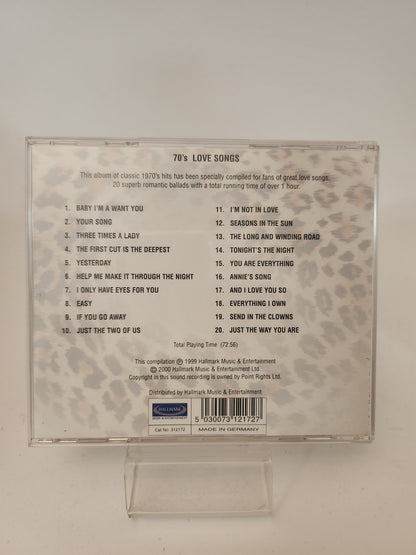 70’s Love Songs CD - Cd