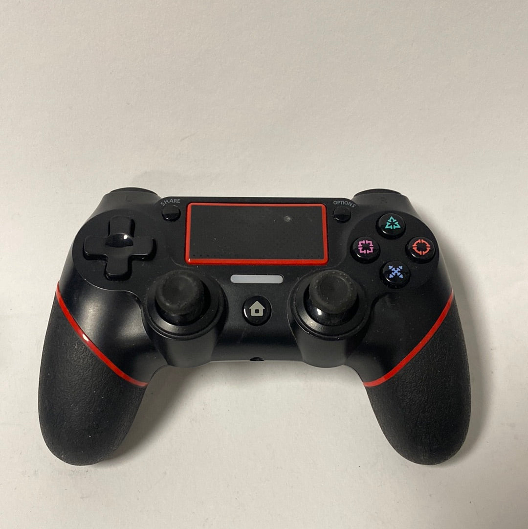 Zwart/Rood Controller Playstation 4