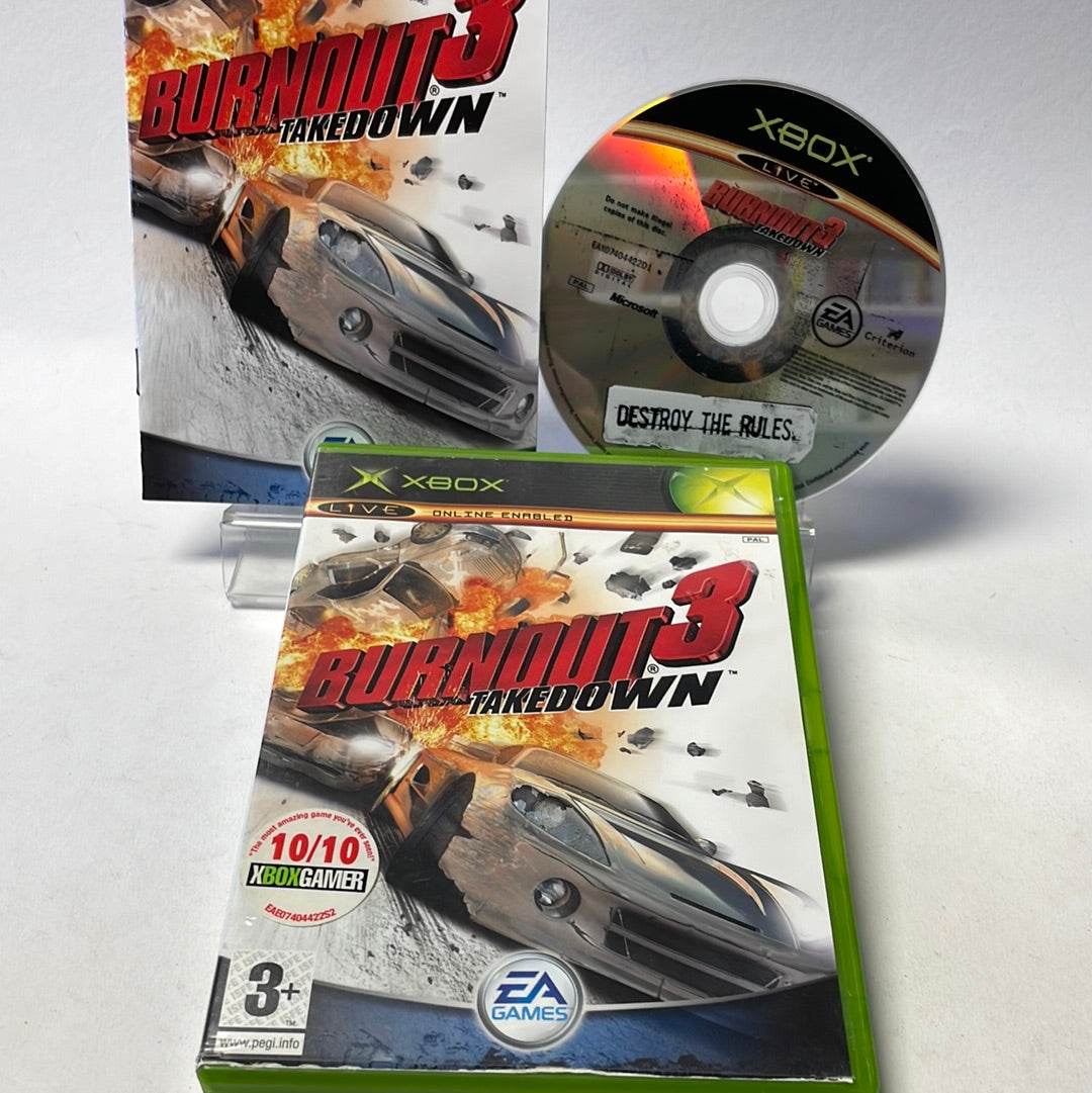 Burnout 3 Takedown Xbox Original - Feniks Gameshop