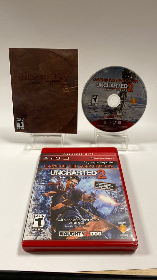 Uncharted 2 Among Thieves GOTY Greatest Hits PS3