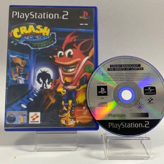 Crash Bandicoot The Wrath Of Cortex Platinum PS2 (Copy-Cover)