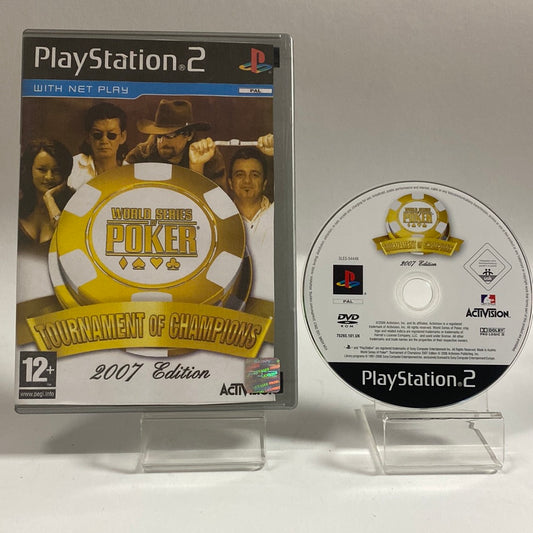 World Series Of Poker Tournament Of Champions 2007 Edition Playstation 2 (Copy Cover)