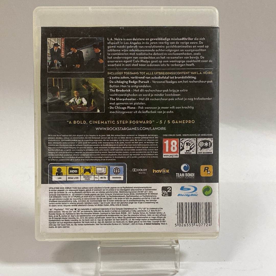 LA Noire The Complete Edition Playstation 3 (Copy Cover) - Feniks Gameshop