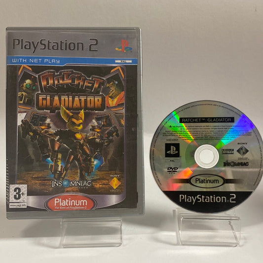 Ratchet Gladiator Platinum Edition PS2 (Copy Cover)